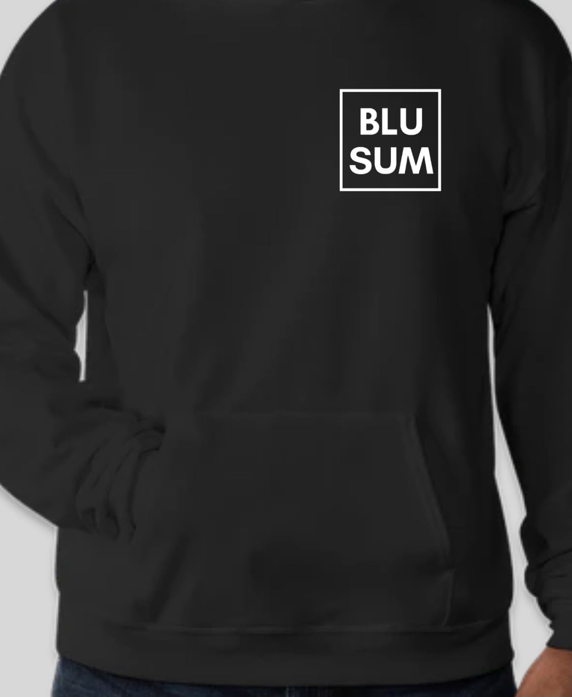 BLUSUM Collab Small Chest Logo Hoodie