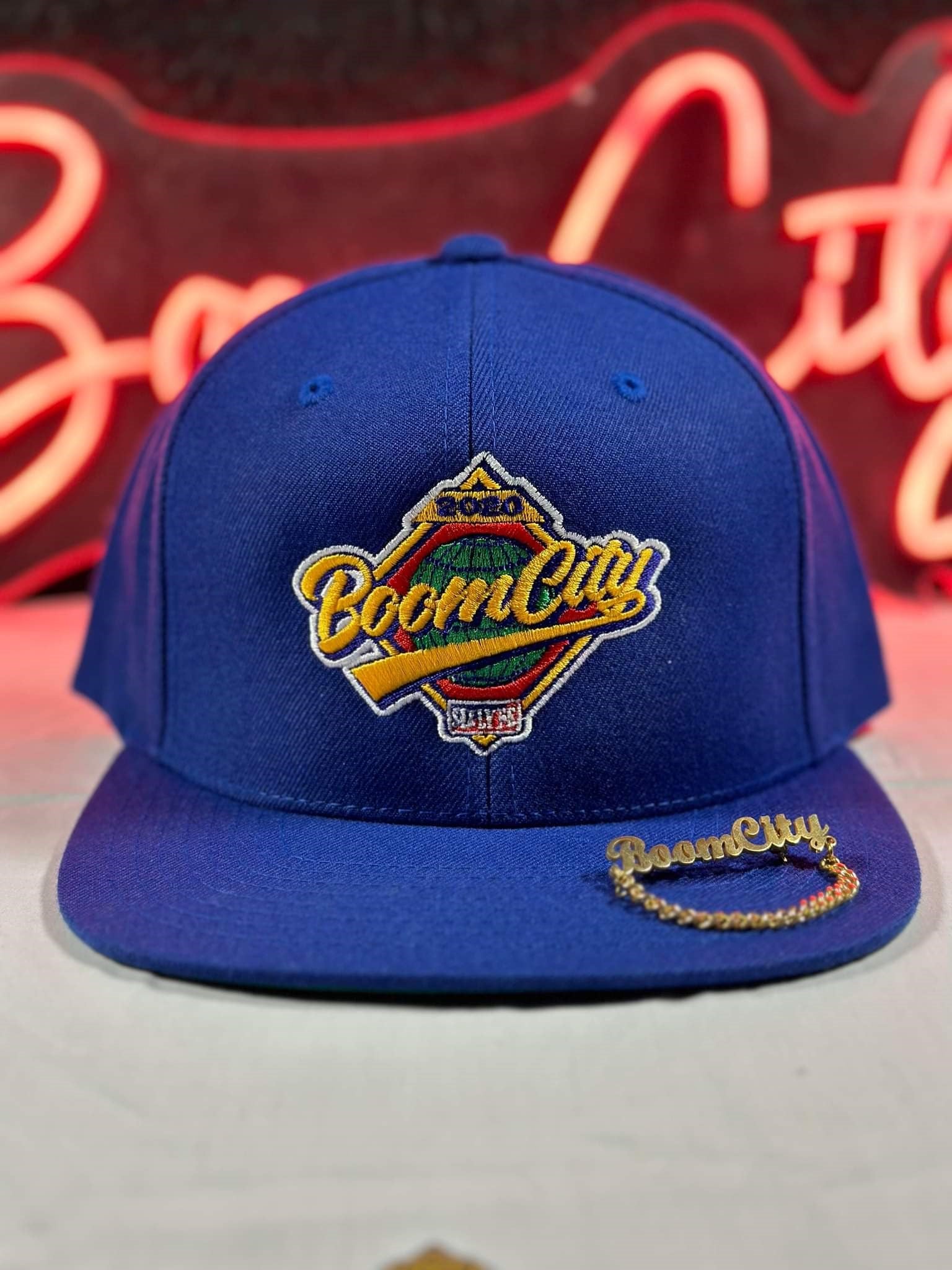 Boom City Big Logo Snapback Hat